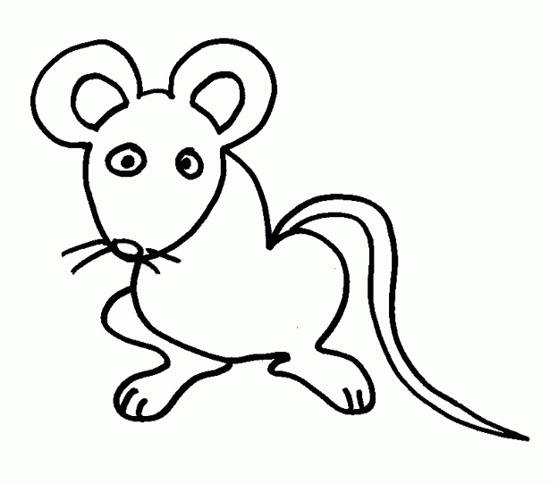 Coloriage Souris Page